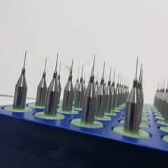 USF PCB Tungsten Carbide Micro Drill Bits 0.20mm .0079″ x .157″ Open Box of 50