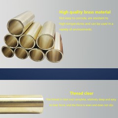 8pcs 1‑3/4in Bronze Leaf Spring Bushing Kit 9/16in ID Trailer Accessories Fit