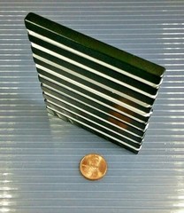 10 Neodymium Bar Block Magnet Strong Rare Earth N42H High Heat Grade 3 x 1/4