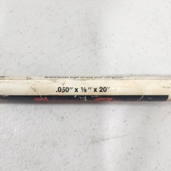Harris Dynaflow Phos-Copper Silver Brazing Rod .050 x 1/8 x 20 HVAC BCuP D620F1