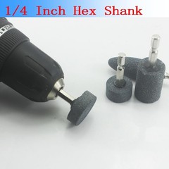 Luo ke 6 Pcs Rotary Grinding Stone, 1/4” Hex Shank Abrasive 6 millimeters