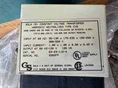 SOLA 63-23-112-4 63231124 Mini/micro Computer Regulator 120v-ac 120va 95-130v-AC