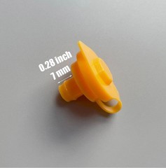 Replacement Gas Can Spout Nozzle Vent Kit for Plastic Gas Cans Old Style Cap