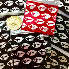 BaggiesSince1987 – 1515 Design Zip Bags METALLIC P 50 D MIX 100PCS, READ DETAILS