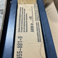 Zurn Arm System Z-1231 Arm# -81 Product 66955-881-9 New Unused Old Stock