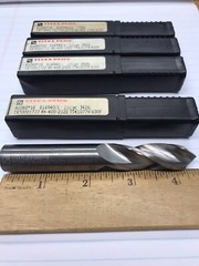 1 pc. A1060 16.0mm 3 FLUTE SOLID CARBIDE DRILL W/90DEG POINT. TITEX (loc I4)