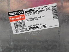 Simpson Strong-Tie HGUM7.00-SDS Heavy Face-Mount Girder and Beam Hanger