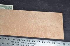 Birdseye Maple Raw Wood Veneer Sheet 6.5 x 31 inches 1/42nd thick 35138-87