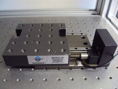 AEROTECH ACCUDEX ATS 302MM 60mm CRB CROSS ROLER LINEAR POSITOINER STAGE