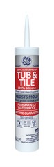 GE GE612 Clear Silicone I Waterproof Kitchen & Bath Caulk 10.1 oz. (Pack of 12)