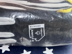 3 Pairs ENDURA MEDIUM Gloves Goatskin LEATHER Palm Full Finger, Safety Cuff READ