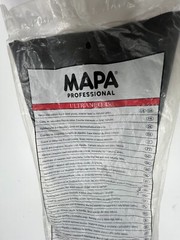 (QTY 2 Pairs) MAPA Professional Ultraneo 450 Protective Gloves Size 9 Black