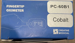Creative Medical Pulse Oximeter PC-60B1 NEW w/ Batteries Fingertip