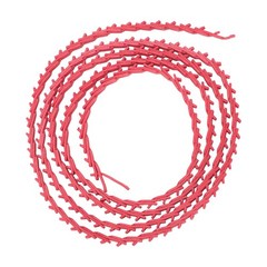 10FT Power Twist Red V Belt,1/2-Inch x 10 Feet Type A , Adjustable Link Belt