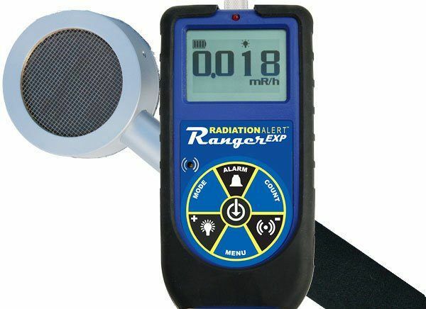 Radiation Alert Ranger EXP Radiation Meter,LCD, factoryCal With EXT pancake prob