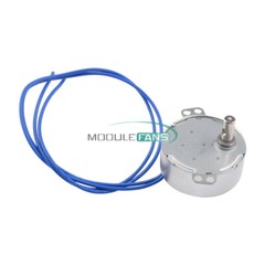 TYC-50 AC 12V/110V/220V Synchronous Motor 2.5/3/5/6RPM 4W 50/60Hz For Microwave