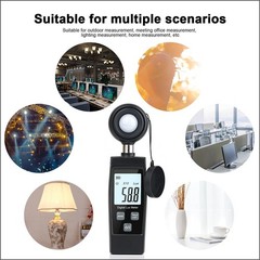 Digital Lux Meter 0-200, 000 Lux Digital LCD Light Meter Lux/FC Measure4330