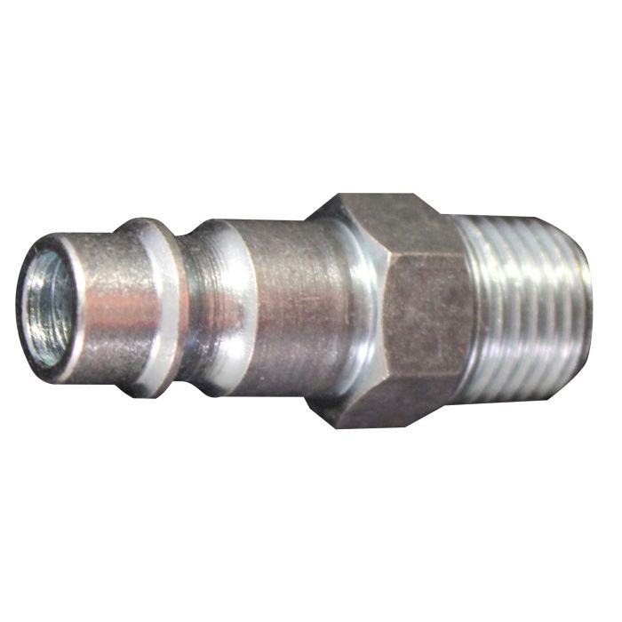Milton 760-1 HI-Flo V-Style 1/4″ MNPT Steel Plug – 10EA