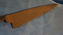 Vintage HAND SHEEP SHEARS WOOL CLIPPERS CUTTERS TOOL 13 INCHES LONG MARK-F ERES
