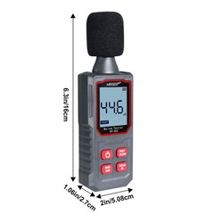 30-130dBA Digital Decibel Meter Noise Meter Handheld Sound Level A Double Meter