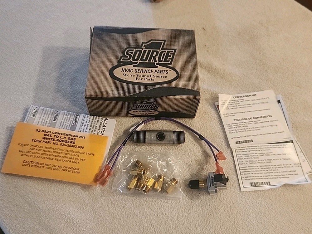 Source-1 S1-1NP0347 Nat Gas to Propane Conversion Kit – Fits York and Others