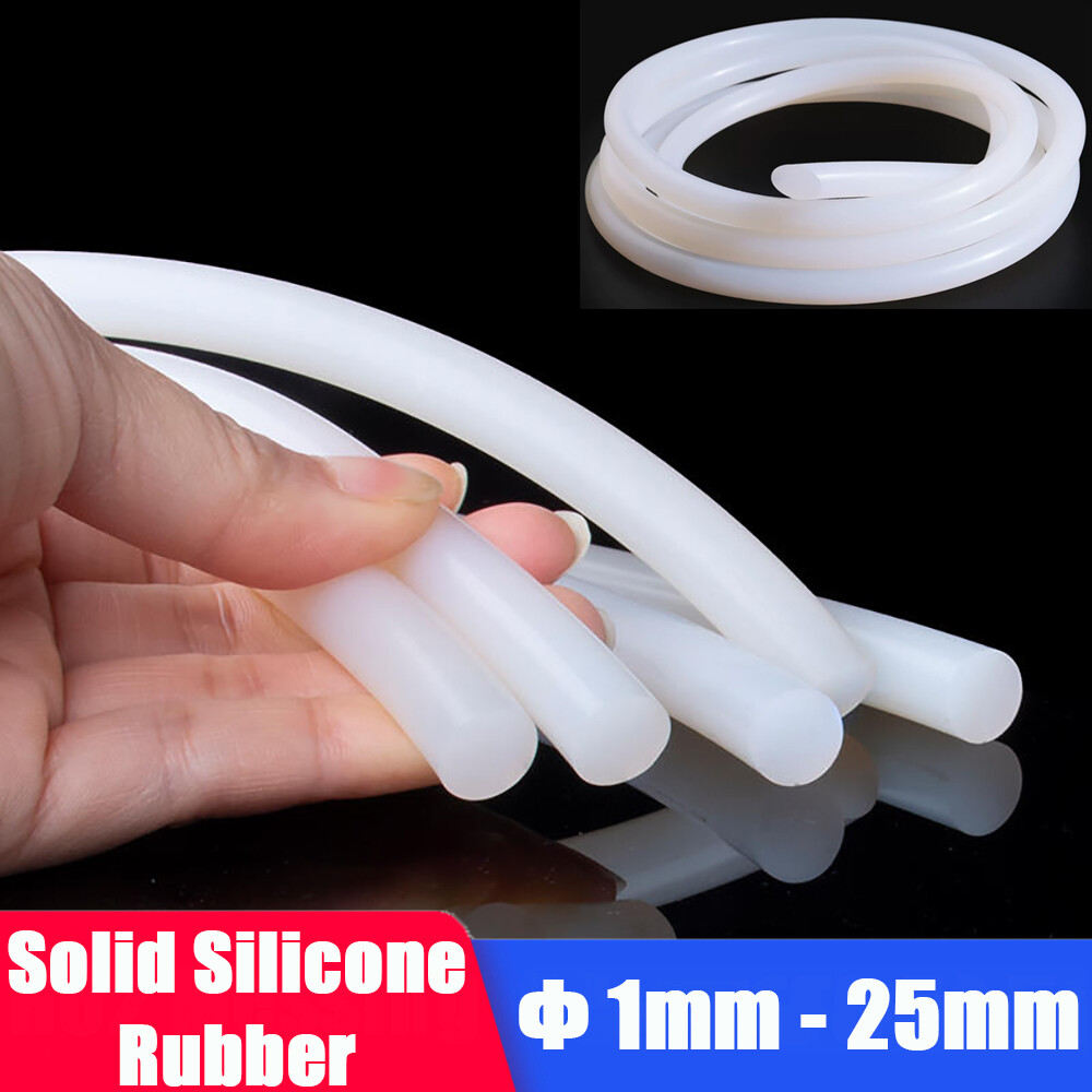 Solid Silicone Rubber Cord White Seal O Ring High Temperature Cord Φ 1mm – 25mm