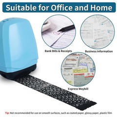 Pack 1 Identity Theft Protection Roller Stamp Guard ID Privacy Confidential Data