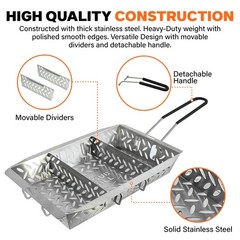 Proud Grill Company Proud Grill Ultraversatile Stainless Steel Grill Basket –