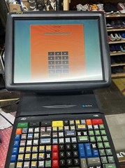 VeriFone Topaz II Touchscreen Console POS Gas Station Terminal P050-02-310-R