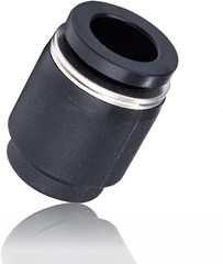 10PC Pack of 1/4 Inch Pneumatic Cap Plug Fittings – Easy Push-in Connect