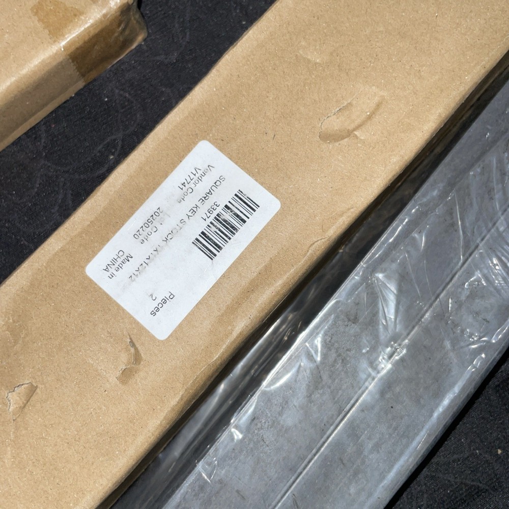 1″ x 1″ x 12″ C1018 Square Key Stock*