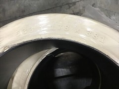 Monarch 21x7x15 Smooth Press On Tire Non Marking #T273