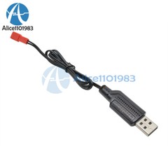 3.7V 500mA Output 1S Lipo Li-ion Battery USB Cable Charger Red JST Female Head