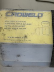 ERICO CADWELD Exothermic Welding Mold Blocks NX1161L One Shot Weld Mold