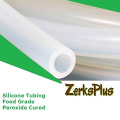 Silicone Tubing 1/4″ ID x 3/8″ OD Food Grade Peroxide Cured High Temp