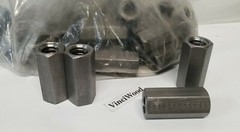 1″-5 Acme Coupling Nut (1 Piece) Right Hand, 1-3/8″ Wide Hex x 2-3/4″ USA.