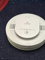 Kidde 21033081 FireX 120V AC Hardwired + AA Photoelectric Smoke Alarm SMACFEX
