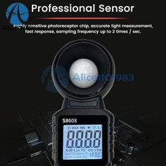 Digital Illuminance Meter Lumen Brightness Tester High Precision Photometer