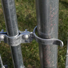 2-3/8 In. X 1-3/8 In. Galvanized Metal Fork Latch with Nut and Bolts