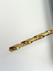 #32 TIN COATED HSS JOBBERS LENGTH DRILLS FLUTE NACHI 501P 10 PACK