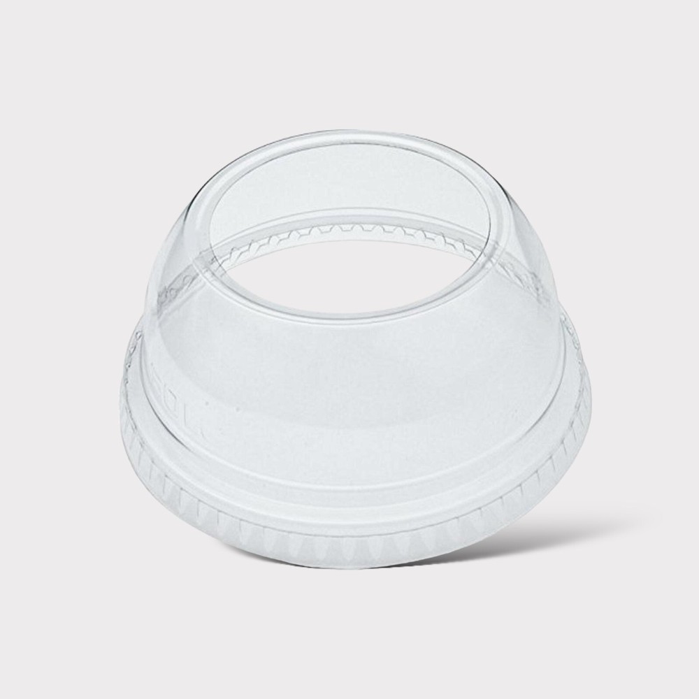 Dart DLW662 Clear Lid PET 662 Dome with Ex Lg Hole (Case of 1000)