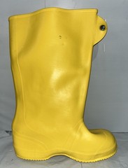 PVC Rubber Waterproof Over Work Boots Construction Shoes Rain Snow Galoshes LRG