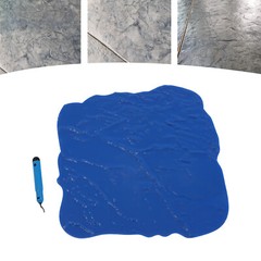Slate Stone Texture Cement Stamping Concrete Cement Stamps Mats 36 Inch 36 Inch