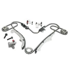 BLACKHORSE-RACING Timing Chain Kit + Water Pump for Ford Lincoln Mazda