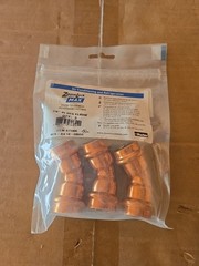ZoomLock MAX 7/8″ 45 Degree 45 Degree Elbow 871406 MZK-45E14-HNBR 3 Pack Parker