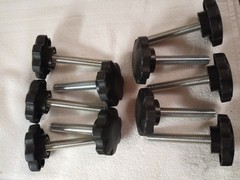 10 star knob clamping thumb bolt 1/2 13 x 3″ Rogan