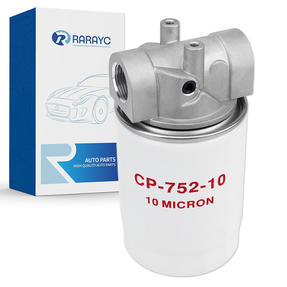 RARAYC Spin-On Hydraulic Oil Filter Assembly, with Indicator Ports for Petrol…