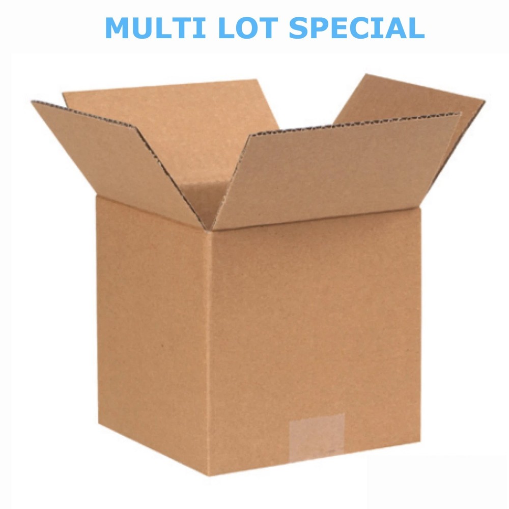 7x7x7 Cardboard Shipping Boxes Cartons Packing Moving Mailing Box 50 100 To 500