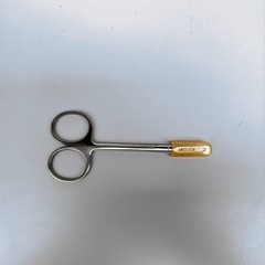 Aesculap BC106R Iris Delicate Pattern Straight Sharp / Sharp Scissors, 4-1/2