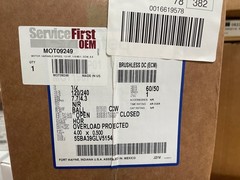 OEM Trane ECM Variable Blower Motor Brushless MOT09249 1/2HP